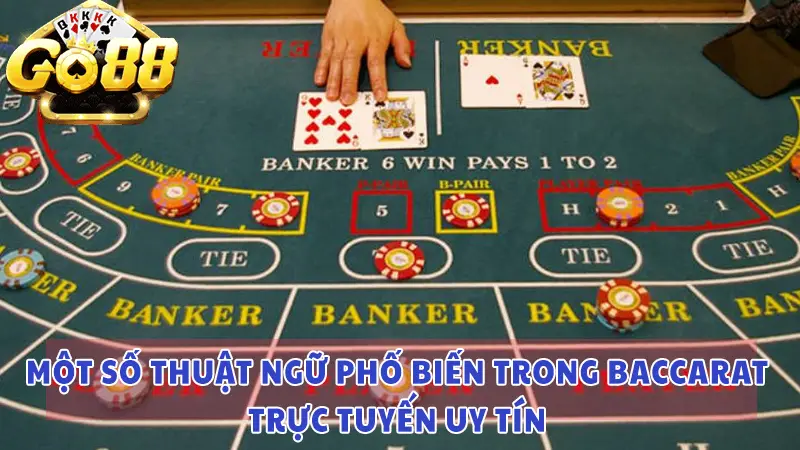 Một số thuật ngữ phổ biến trong Baccarat trực tuyến uy tín